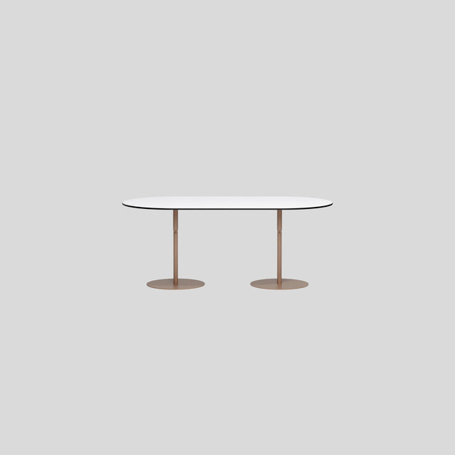 Piper Pedestal Table - Pill Small