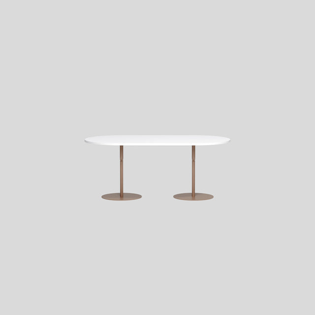 Piper Pedestal Table - Pill Small