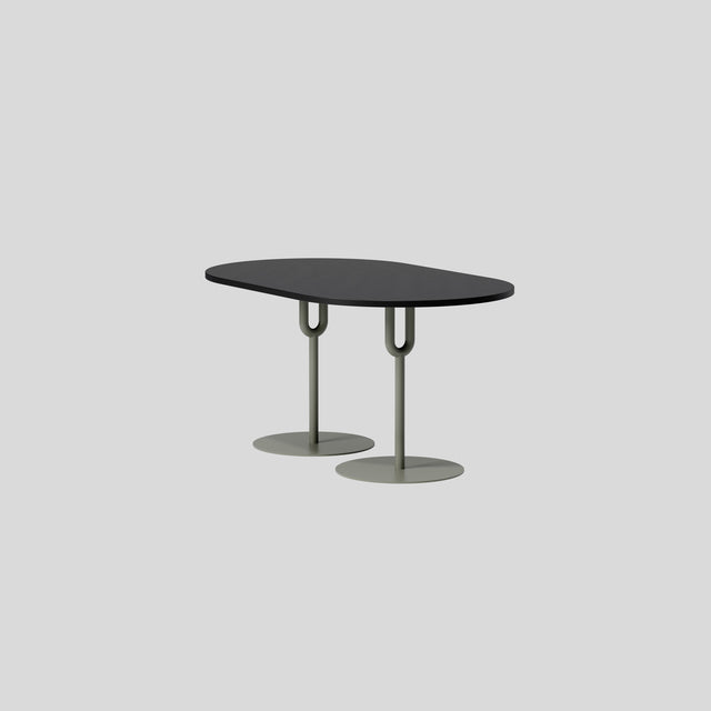Piper Pedestal Table - Pill Small