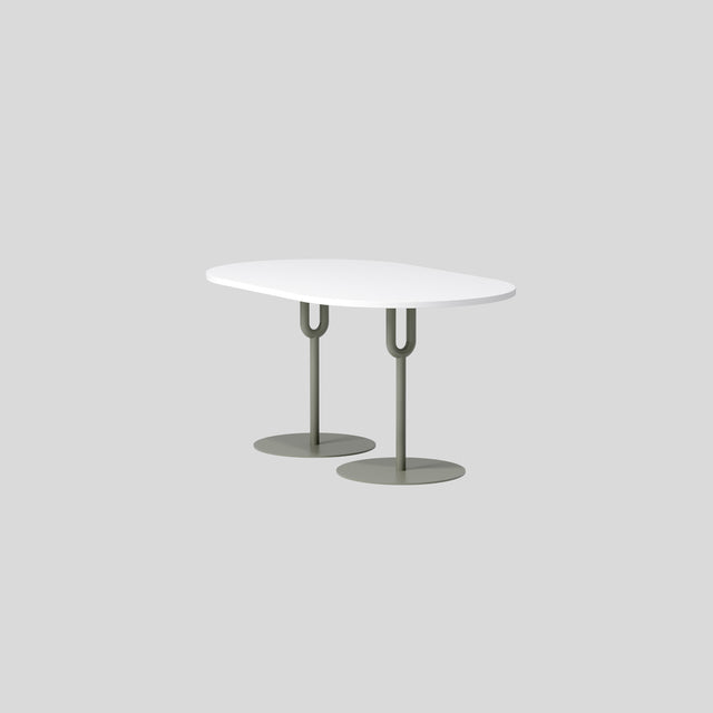 Piper Pedestal Table - Pill Small