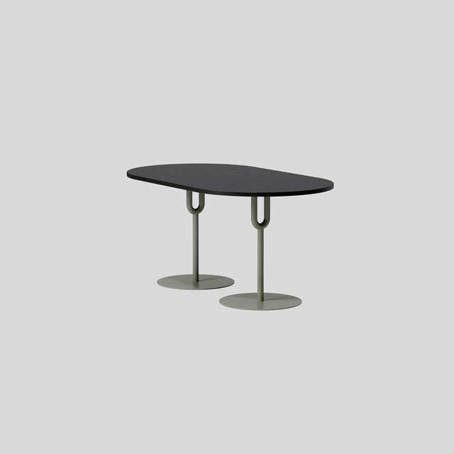 Piper Pedestal Table - Pill Small