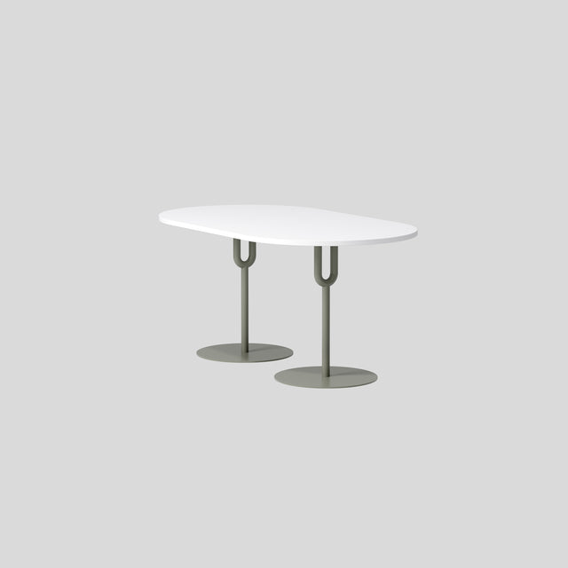 Piper Pedestal Table - Pill Small