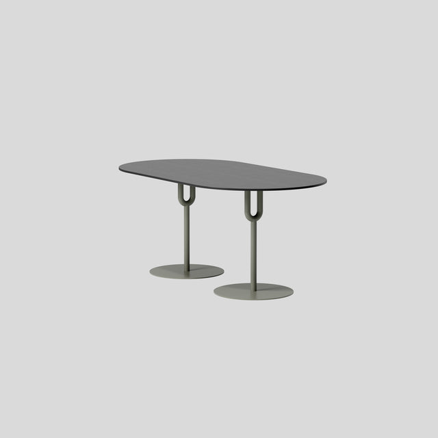 Piper Pedestal Table - Pill Small