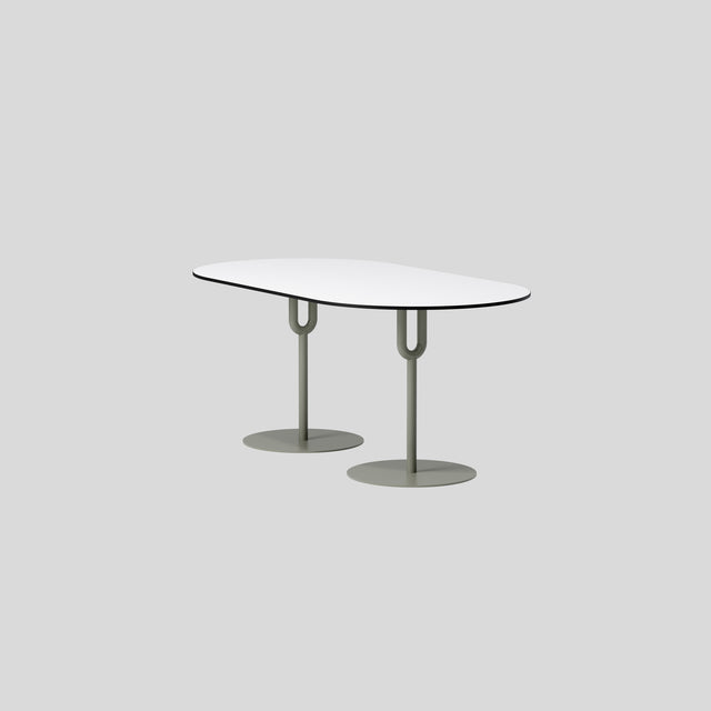 Piper Pedestal Table - Pill Small