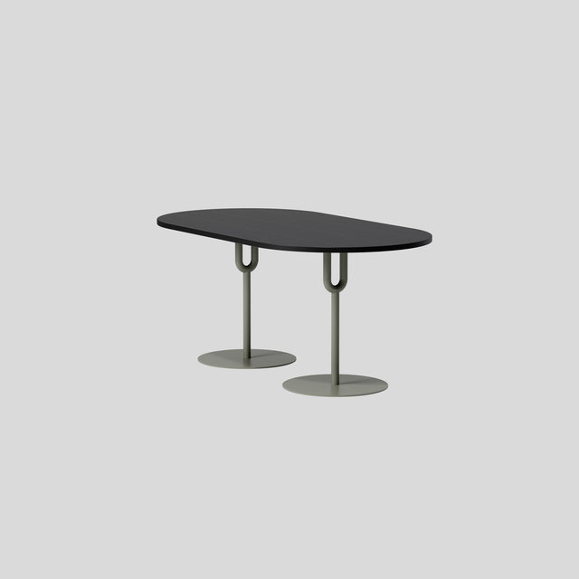 Piper Pedestal Table - Pill Small