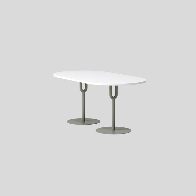 Piper Pedestal Table - Pill Small