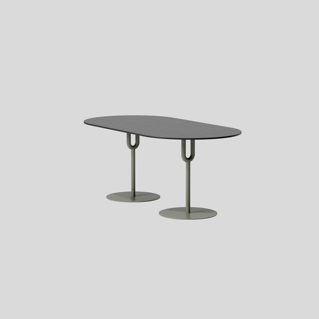 Piper Pedestal Table - Pill Small