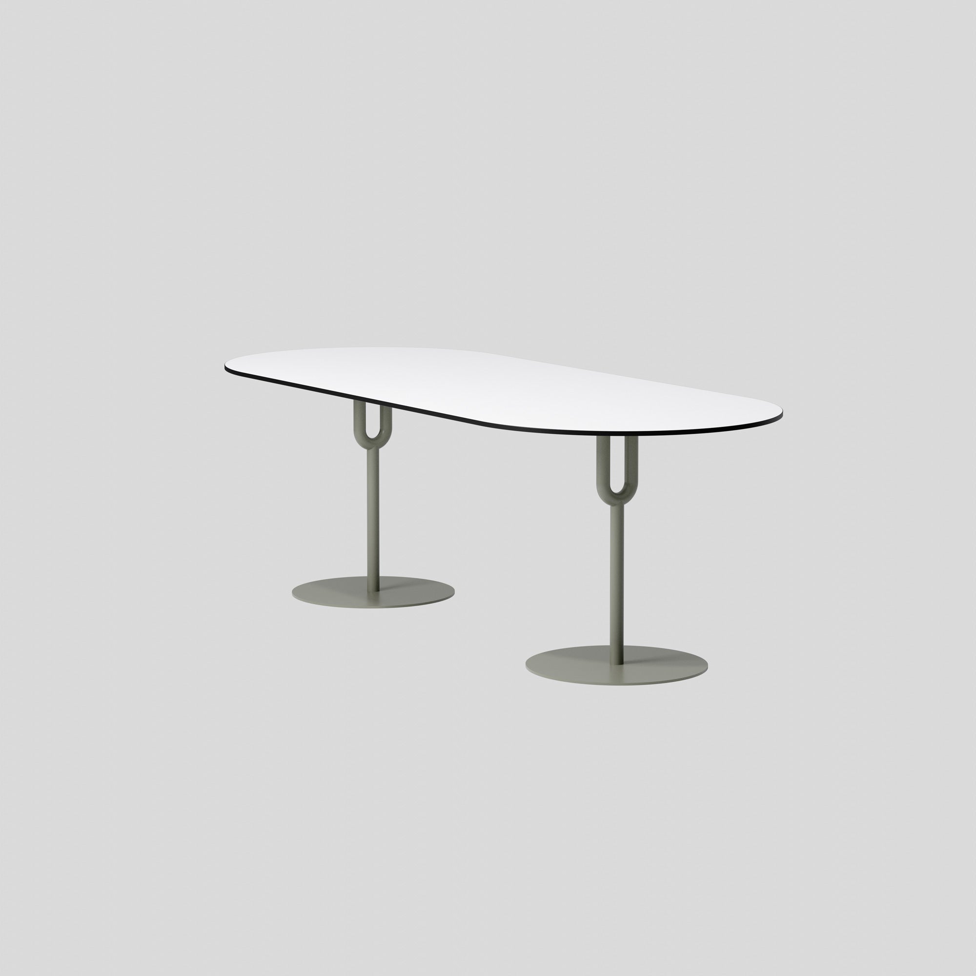 Piper Pedestal Table - Pill Large