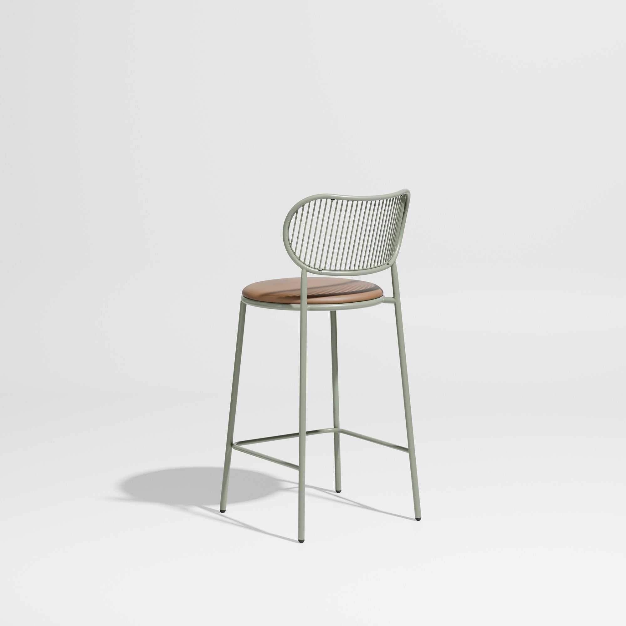 Piper Bar Counter Chair Upholstered | Fabric or Leather Seat | Designed by GibsonKarlo | DesignByThem