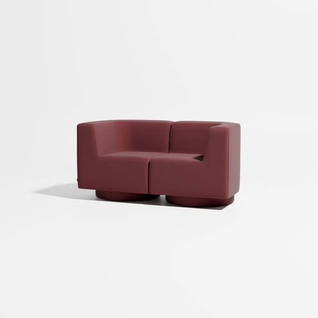 Confetti Modular Lounge - 2 Seater | Upholstered Base | Gibson Karlo | Design By Them  ** Maharam Merit 0039