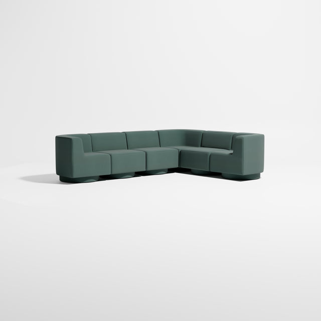 Confetti Modular Lounge - 6 Seater Corner Left | Upholstered Base | Gibson Karlo | Design By Them ** Kvadrat Autumn 0971