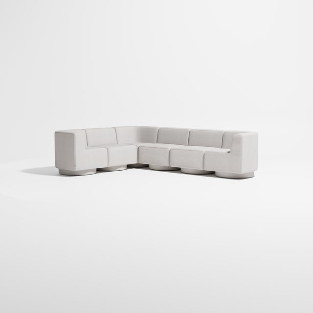 Confetti Modular Lounge - 6 Seater Corner Right | Upholstered Base | Gibson Karlo | Design By Them ** Kvadrat Autumn 0101