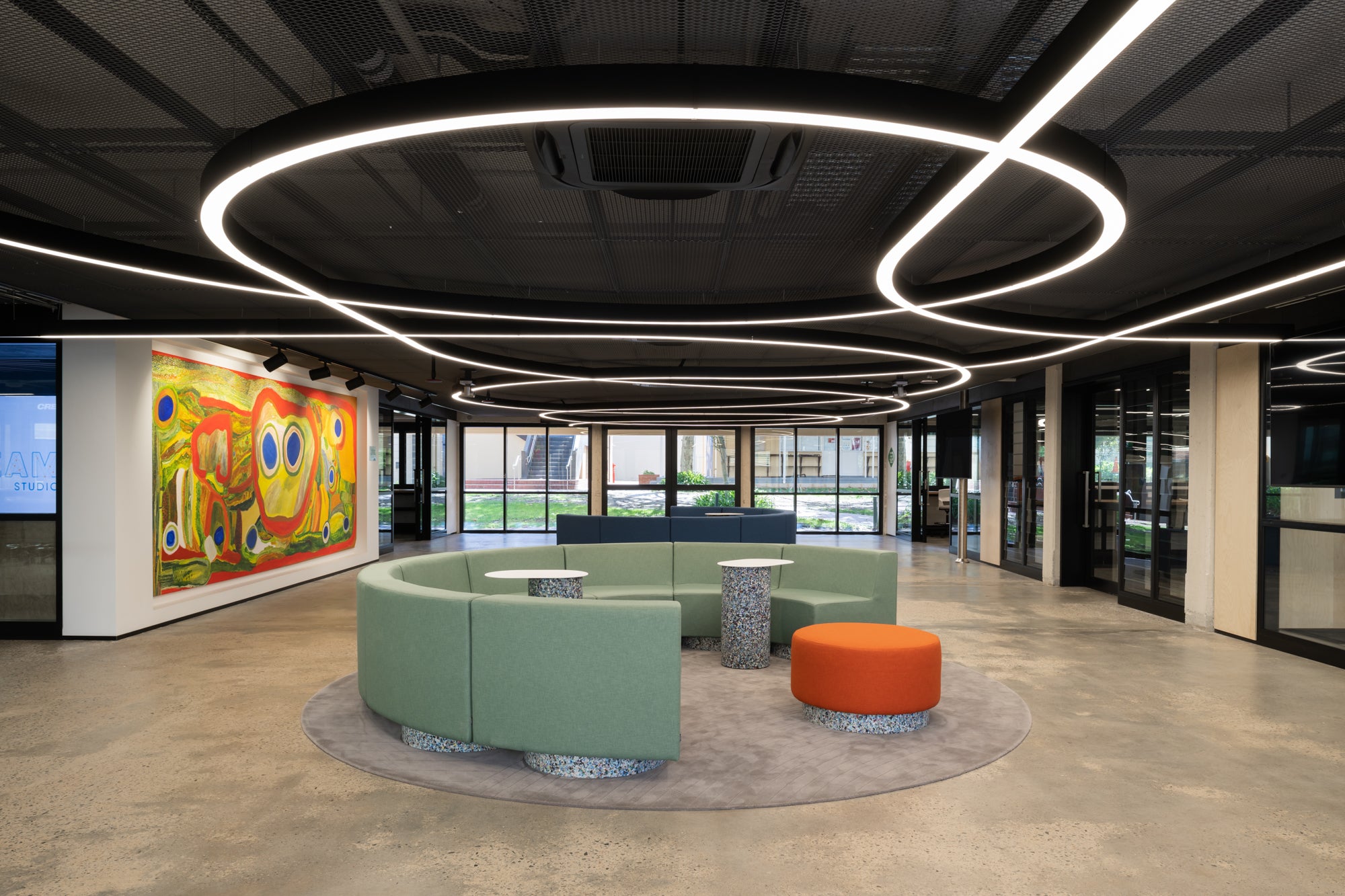 Confetti Modular Lounge - Config. 4 at St Hilda's by Christou Design Group | DesignByThem | Gallery