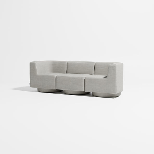 Confetti Modular Lounge - 3 Seater | Upholstered Base | Gibson Karlo | Design By Them ** Kvadrat Canvas 2 0124