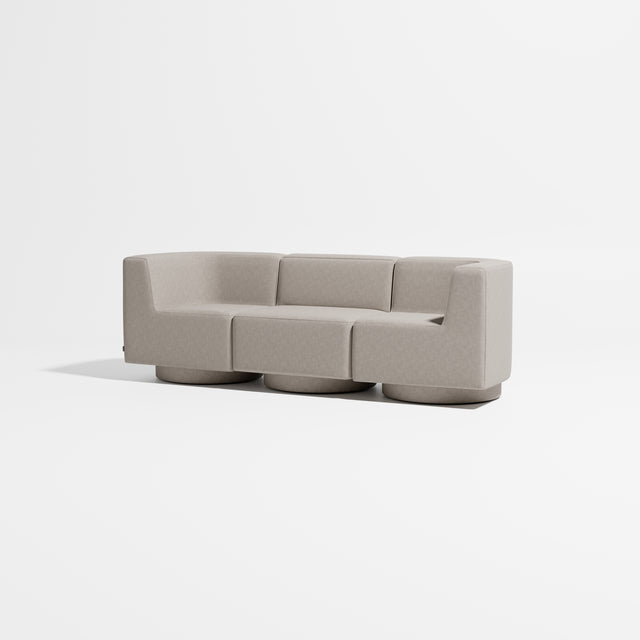 Confetti Modular Lounge - 3 Seater | Upholstered Base | Gibson Karlo | Design By Them ** Maharam Merit 0028
