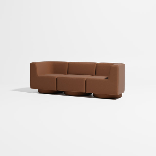 Confetti Modular Lounge - 3 Seater | Upholstered Base | Gibson Karlo | Design By Them ** Maharam Merit 0033