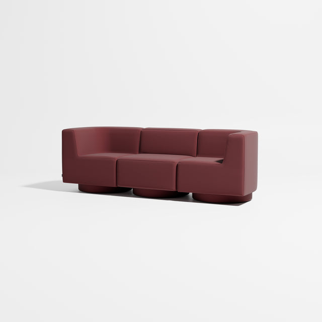 Confetti Modular Lounge - 3 Seater | Upholstered Base | Gibson Karlo | Design By Them ** Maharam Merit 0039