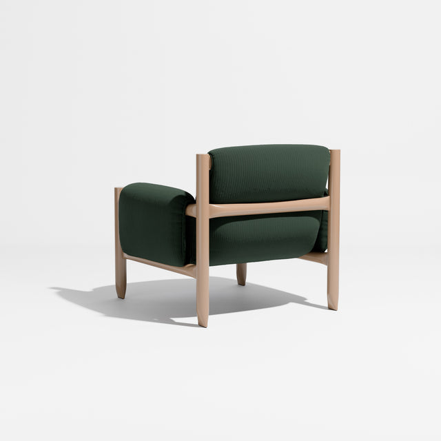 Cattle Armchair | Upholstered Armchair | Lounge Chair | Gibson Karlo | Design By Them | Camel Frame | Kvadrat Phlox 0983