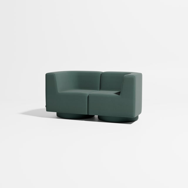 Confetti Modular Lounge - 2 Seater | Upholstered Base | Gibson Karlo | Design By Them  ** Kvadrat Autumn 0971