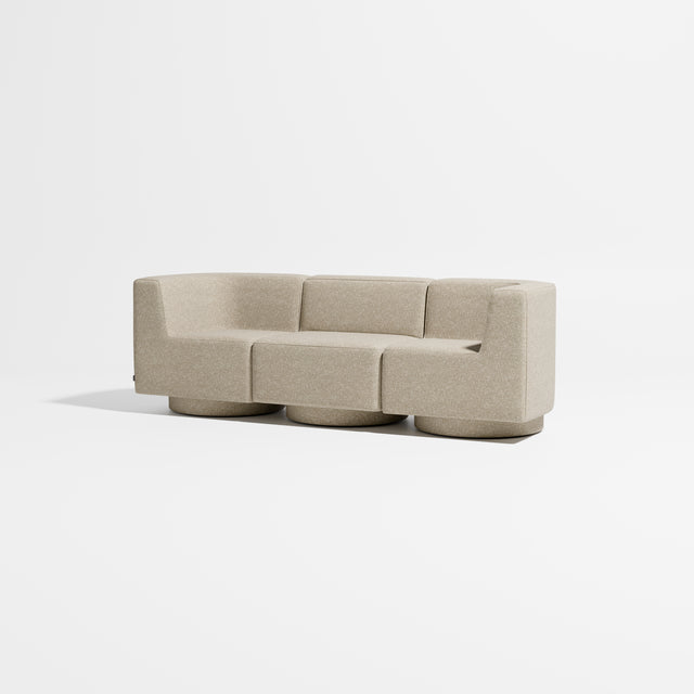 Confetti Modular Lounge - 3 Seater | Upholstered Base | Gibson Karlo | Design By Them ** Kvadrat Zero 0001