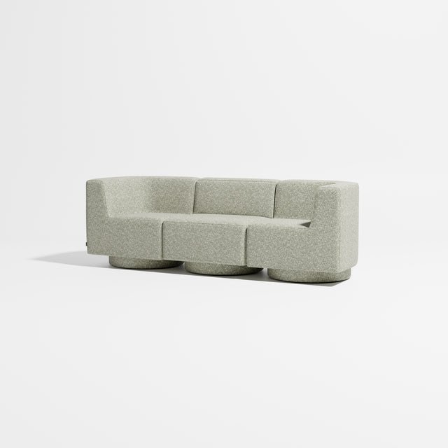 Confetti Modular Lounge - 3 Seater | Upholstered Base | Gibson Karlo | Design By Them ** Kvadrat Zero 0002