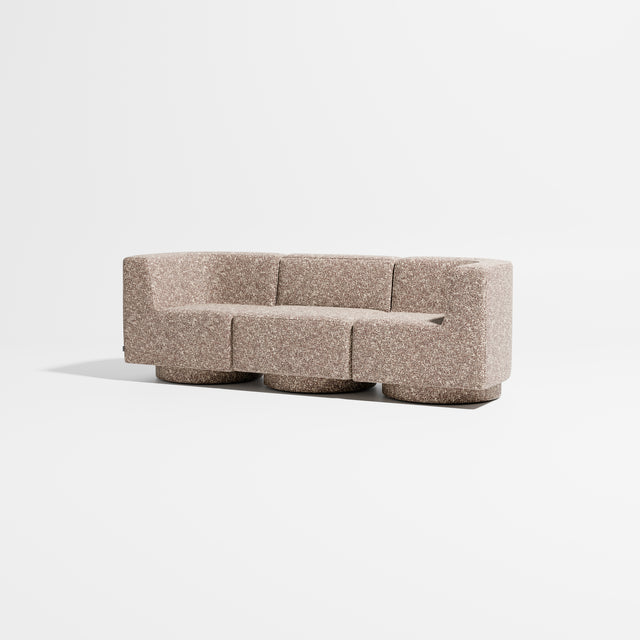 Confetti Modular Lounge - 3 Seater | Upholstered Base | Gibson Karlo | Design By Them ** Kvadrat Zero 0009