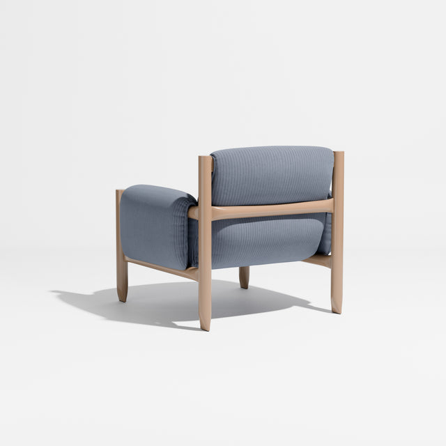 Cattle Armchair | Upholstered Armchair | Lounge Chair | Gibson Karlo | Design By Them | Camel Frame | Kvadrat Phlox 0743