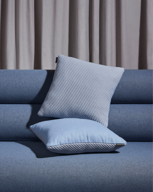 Flip Cushion | Accessories | Double-Sided Upholstery | Soft Blue | Gibson Karlo | Design By Them