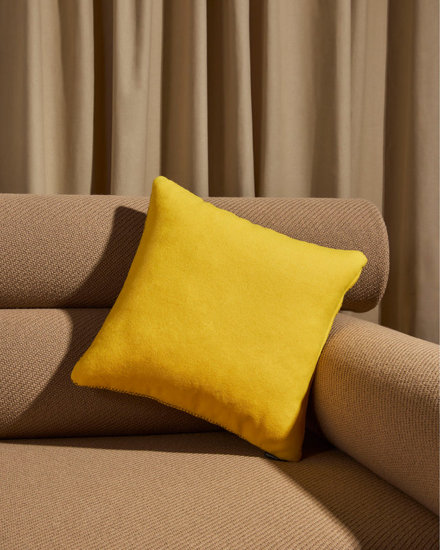 Flip Cushion | Accessories | Double-Sided Upholstery | Yellow | Gibson Karlo | Design By Them