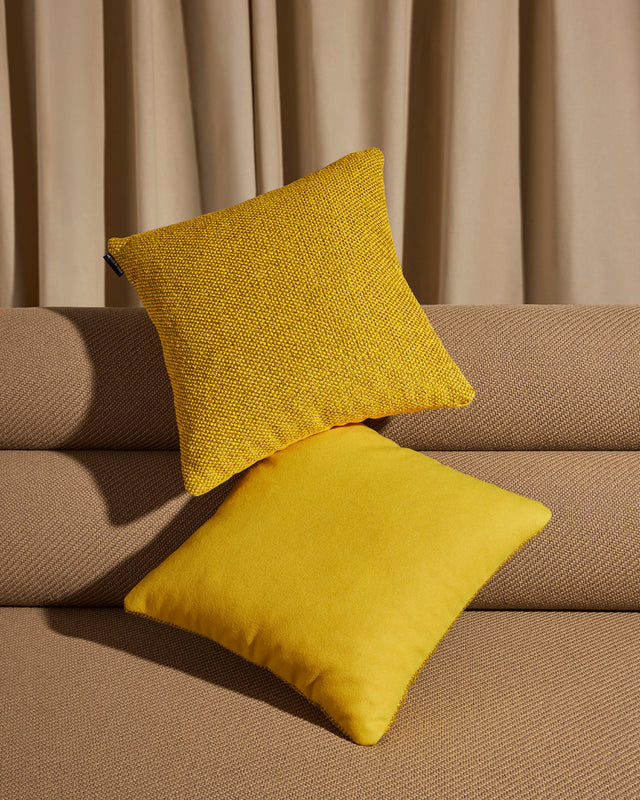 Flip Cushion | Accessories | Double-Sided Upholstery | Yellow | Gibson Karlo | Design By Them