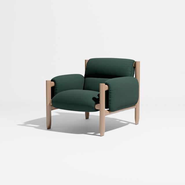 Cattle Armchair | Upholstered Armchair | Lounge Chair | Gibson Karlo | Design By Them | Camel Frame | Kvadrat Autumn 0971