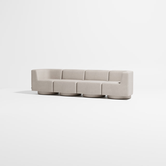 Confetti Modular Lounge - 4 Seater | Upholstered Base | Gibson Karlo | Design By Them ** Kvadrat Elle 0220