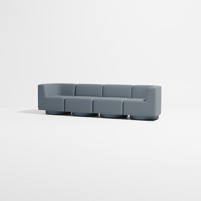 Confetti Modular Lounge - 4 Seater | Upholstered Base | Gibson Karlo | Design By Them ** Maharam Merit 0012