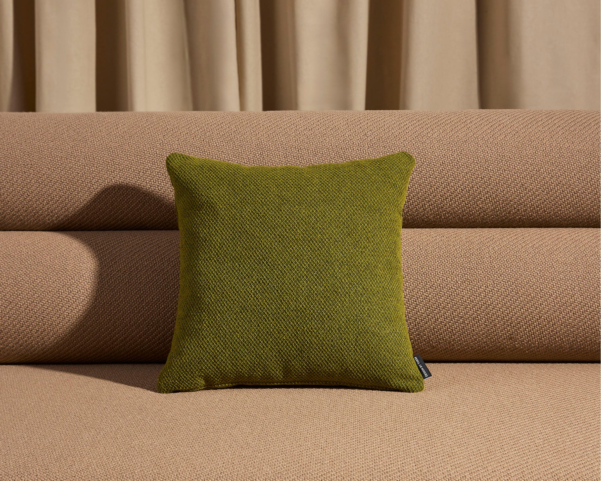 Flip Cushion | Accessories | Double-Sided Upholstery | Olive | Gibson Karlo | Design By Them