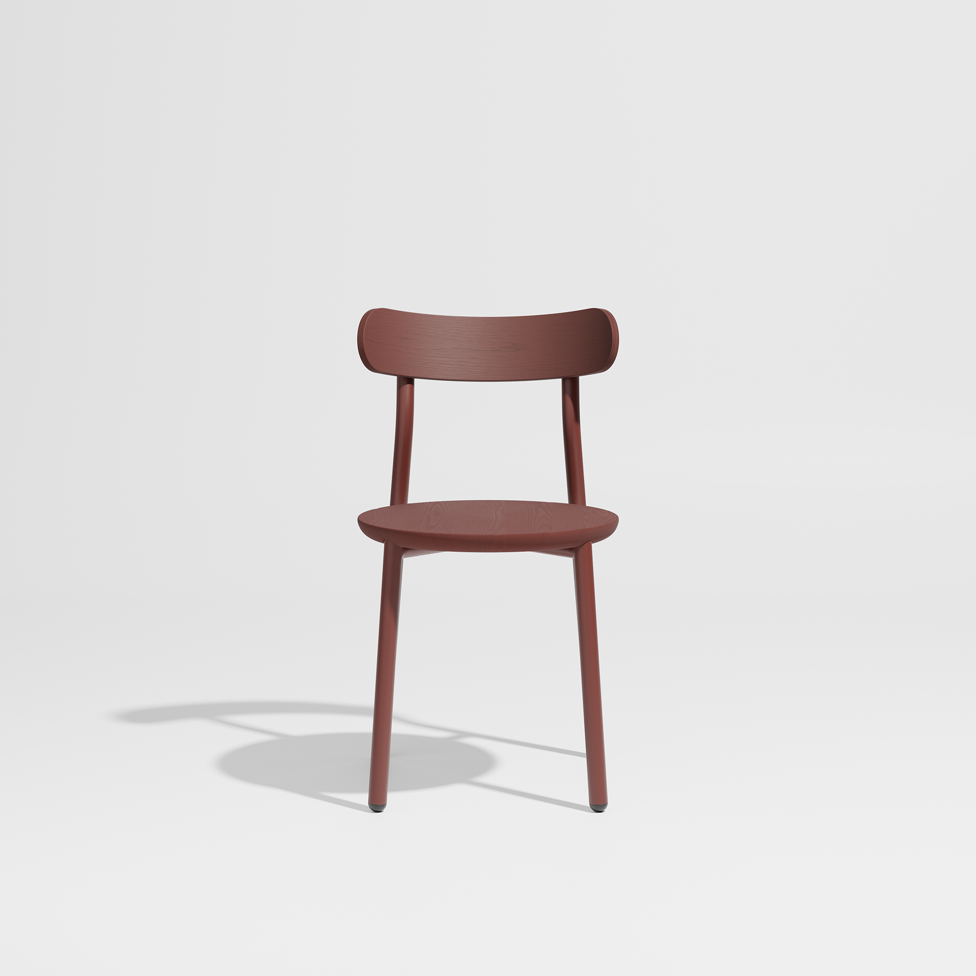 Them Chair | Ash & Rust Red | Metal Dining Chair | GibsonKarlo | DesignByThem