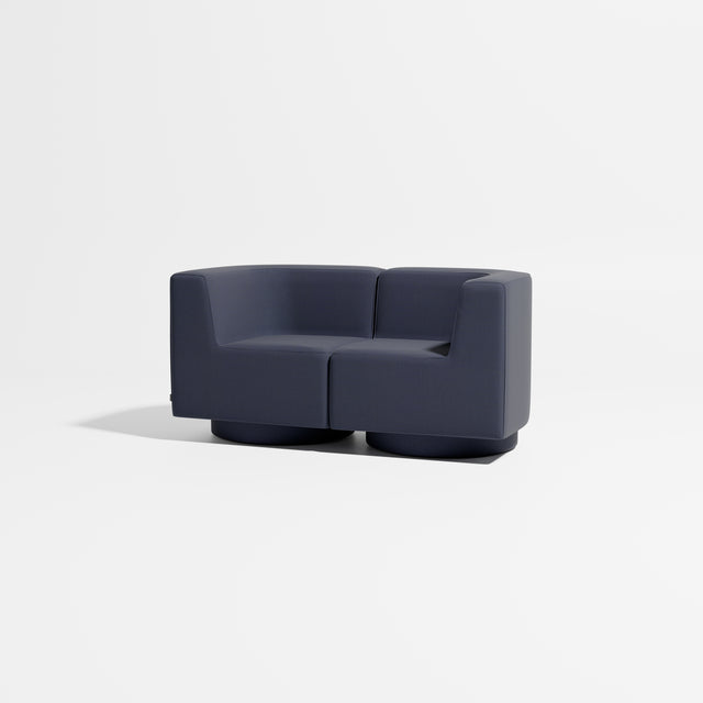 Confetti Modular Lounge - 2 Seater | Upholstered Base | Gibson Karlo | Design By Them  ** Kvadrat Canvas 2 0794