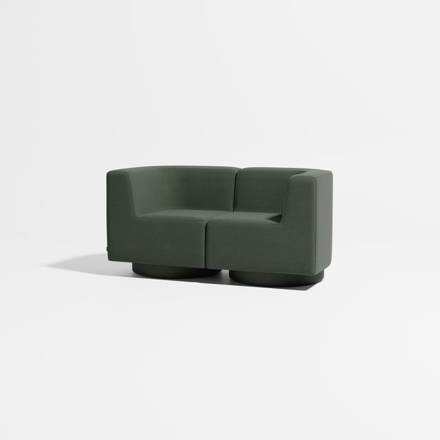 Confetti Modular Lounge - 2 Seater | Upholstered Base | Gibson Karlo | Design By Them  ** Kvadrat Canvas 2 0996