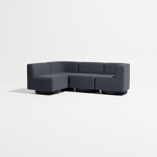 Confetti Modular Lounge - 4 Seater Corner Left | Upholstered Base | Gibson Karlo | Design By Them ** Kvadrat Autumn 0791