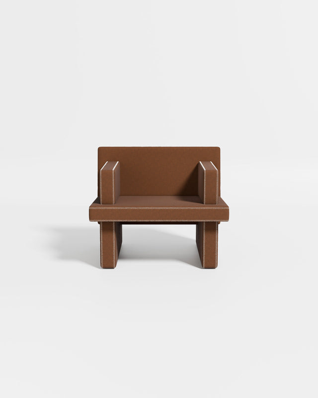 August Armchair | Upholstered | Designed by Gibson Karlo | Design By Them ** Maharam Merit 0033