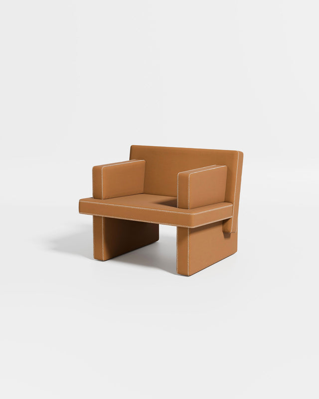 August Armchair | Upholstered | Designed by Gibson Karlo | Design By Them ** Kvadrat Febrik Planum 0351