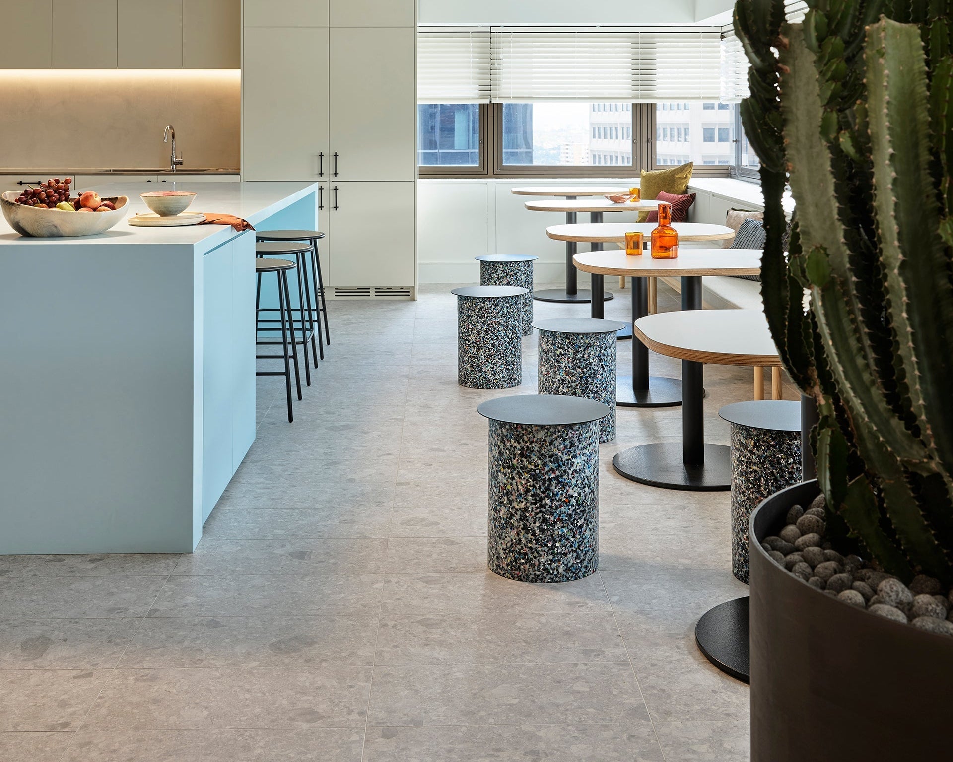 Piper Bar Stool at Vida Glow HQ by Arent&Pyke | DesignByThem | Gallery