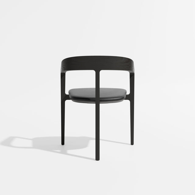 Bow Chair | Upholstered | Tom Fereday | Design By Them ** Imperia Aniline Leather Black