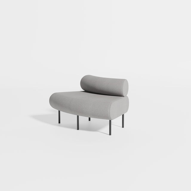 Cabin Seat Modular Curve 45 Outer | Upholstered | Gibson Karlo | Design By Them ** Kvadrat Autumn 0131