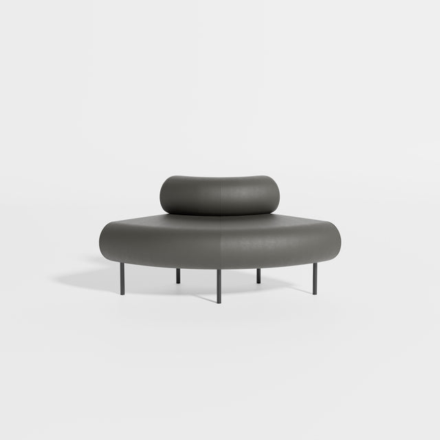Cabin Seat Modular Curve 90 Outer | Upholstered | Gibson Karlo | Design By Them ** Knoll Prairie 034