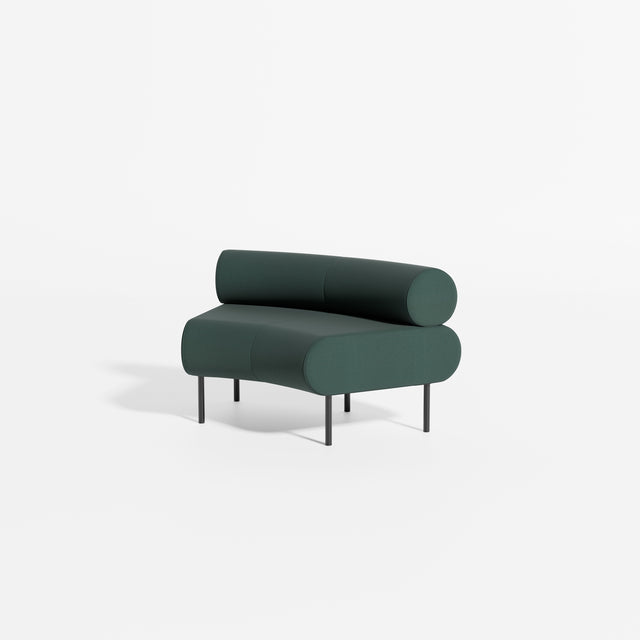 Cabin Seat Modular Curve 45 | Upholstery | Gibson Karlo | Design By Them ** Kvadrat Autumn 0971