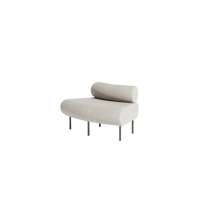 Cabin Seat Modular Curve 45 Outer | Upholstered | Gibson Karlo | Design By Them