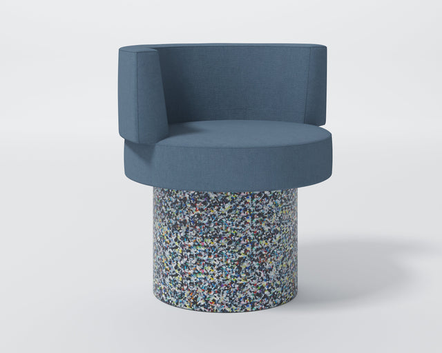 Confetti Armchair Compact by Gibson Karlo | DesignByThem ** Maharam Merit 0012