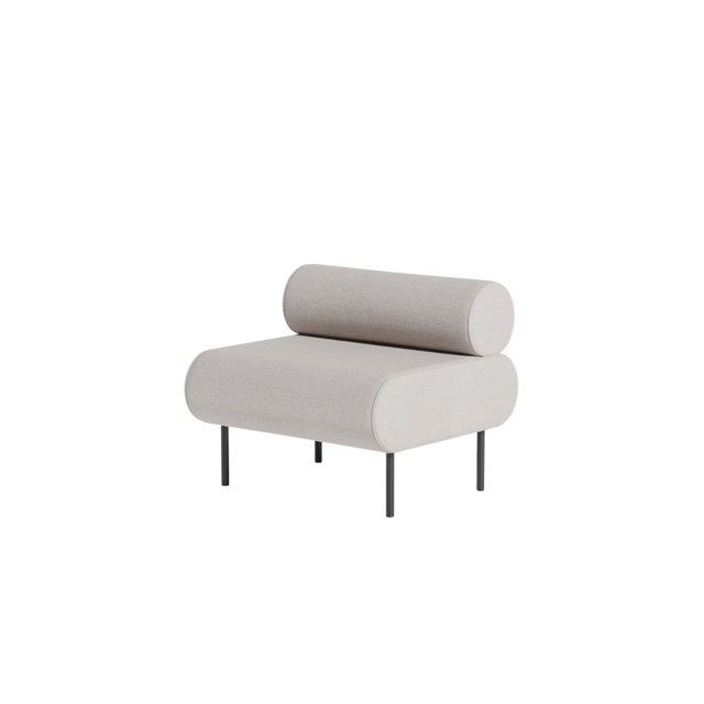 Cabin Seat Modular - Single Seat - Kvadrat Autumn 101 - Archive Store