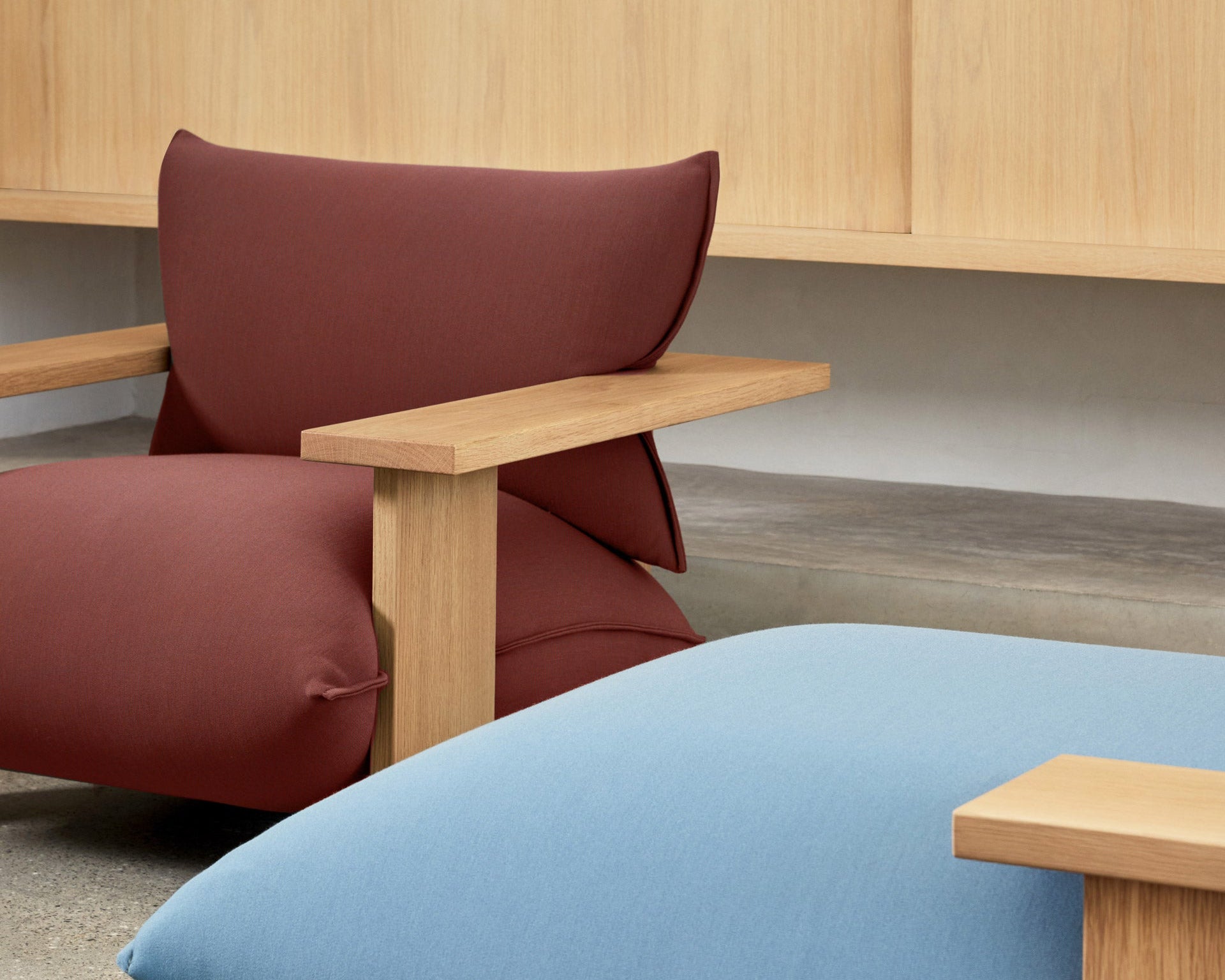 Press Armchair and Bench | Lounge Seats | Designed by Studio Truly Truly | Design By Them