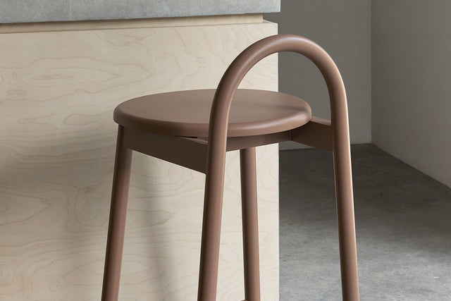 Bobby Counter Stool | Metal | Textured  Nutmeg | Bar and Counter Stools | Daniel Tucker | Design By Them